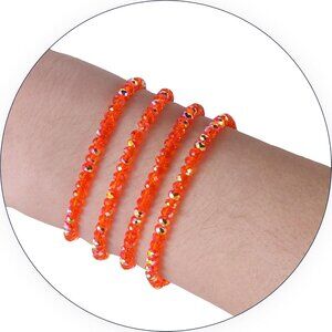 Beaded Bracelets for Women Girls Boho Stretchable Trendy Gifts